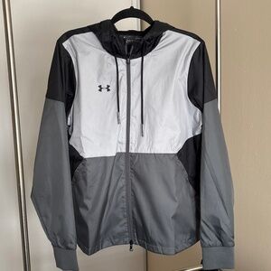 Under Armour Men's Team Legacy Jacket windbreaker with UA Storm technology.